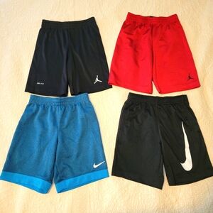 Boys Nike and Jordan shorts size 7